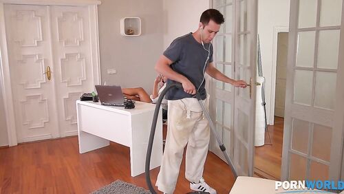 Deep Cleaning - He Crams His Thick Rod Up Her Tight Ass
