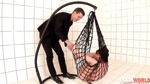 BDSM fetish stud shows submissive Alysa who's the boss through ass fucking GP1036