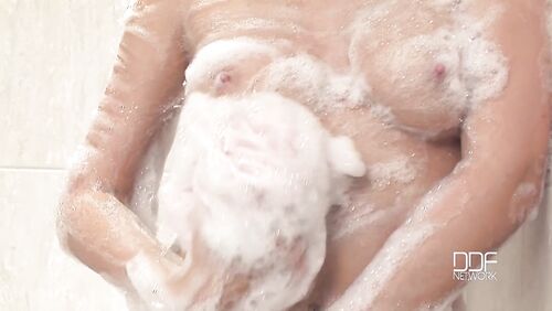Shower Striptease: Czech Blonde Soaps and Strokes